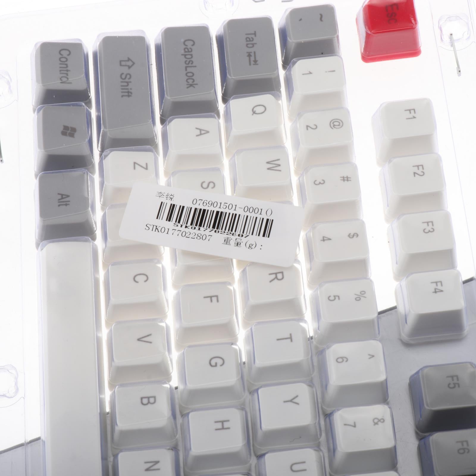 PBT 104 Keycaps Set DIY For Most Mechanical Keyboard Relieve Fatigue Style 1