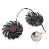 2 Packs Graphics Card Fan PLD10010B12HH 0.40A for MSI GTX1080Ti 1070 580