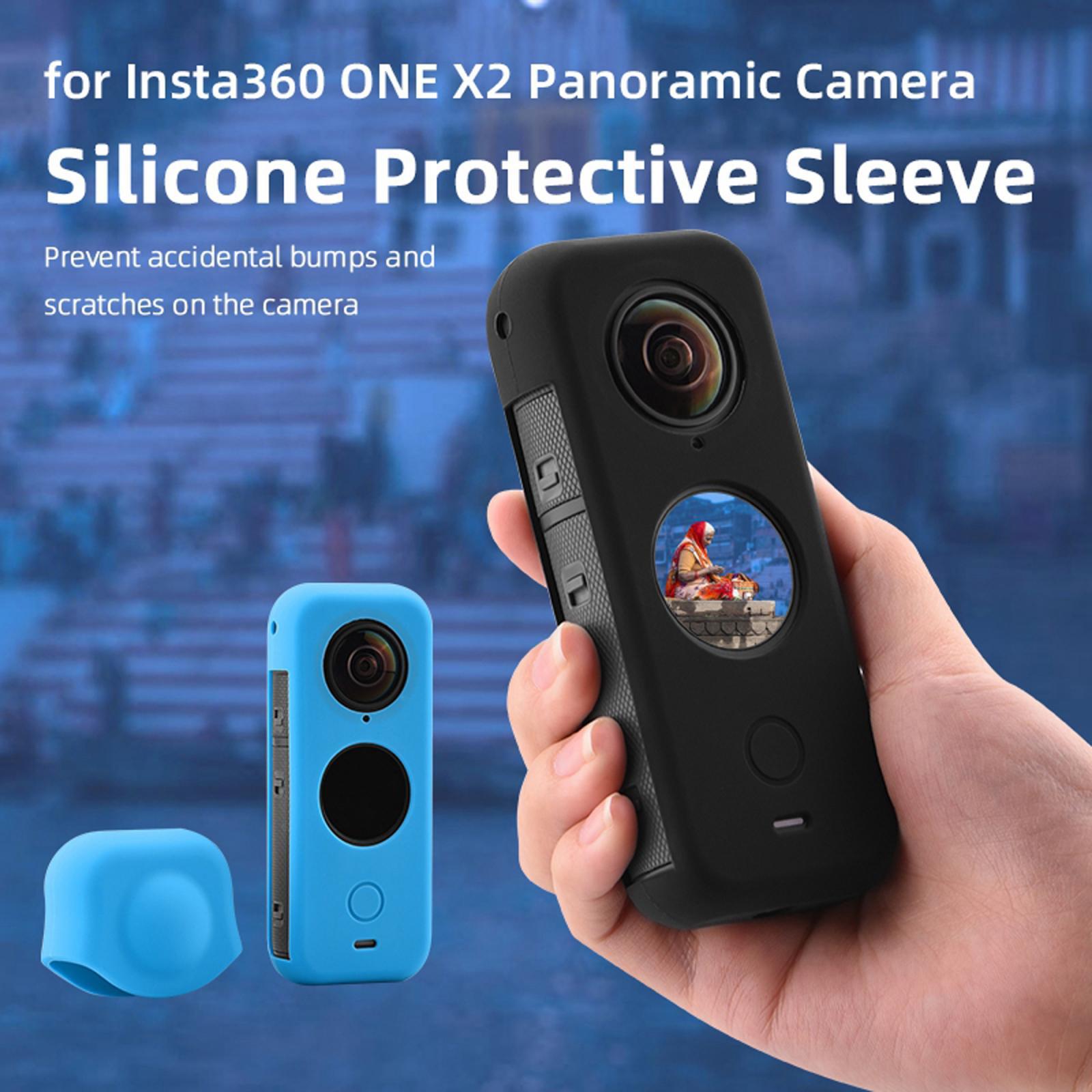 Shell Camera Screen Protector for Insta 360 ONE X2 Action Camera Accessory Blue