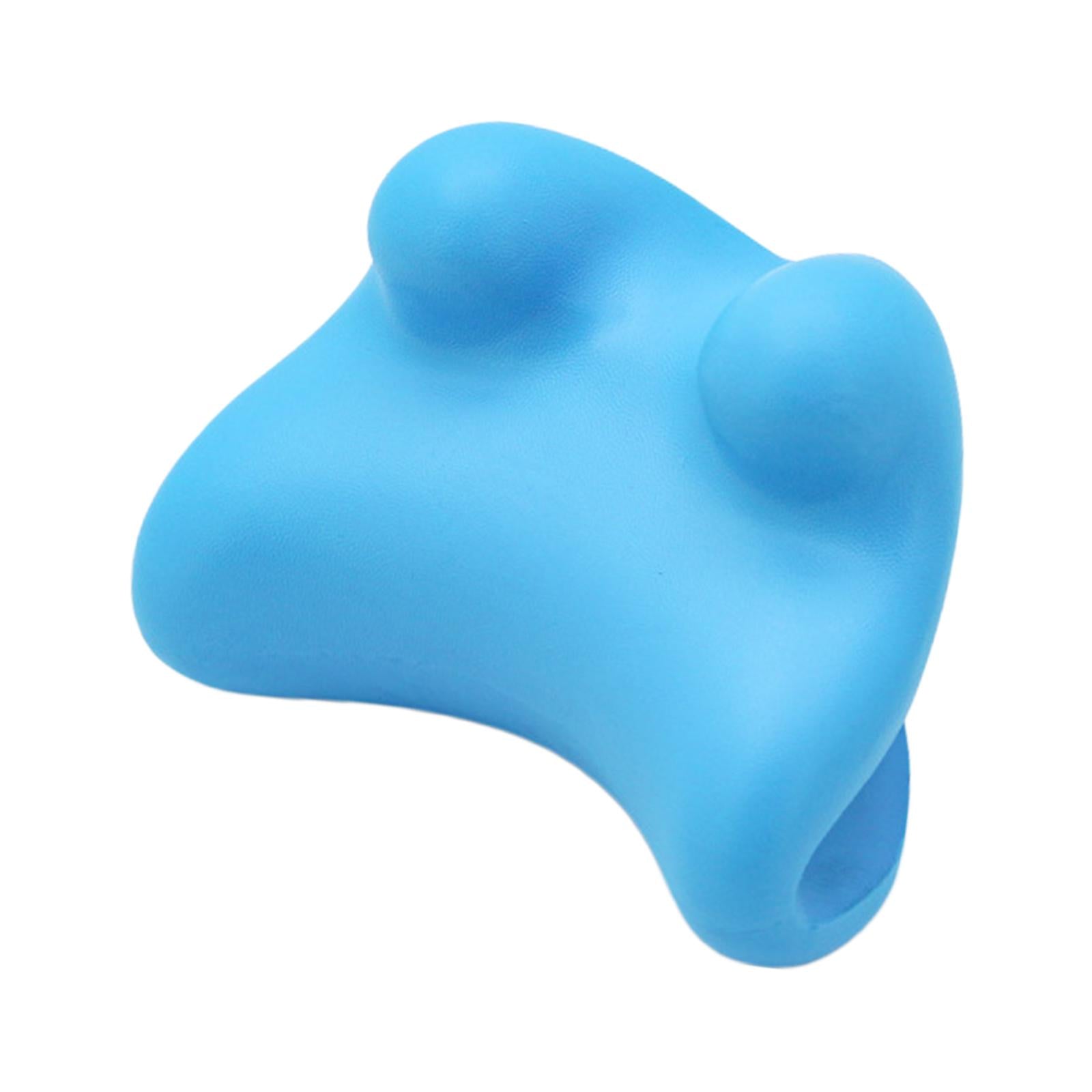 Neck Shoulder Relaxer for Pain Relief Stretcher Massager 2 Point Blue