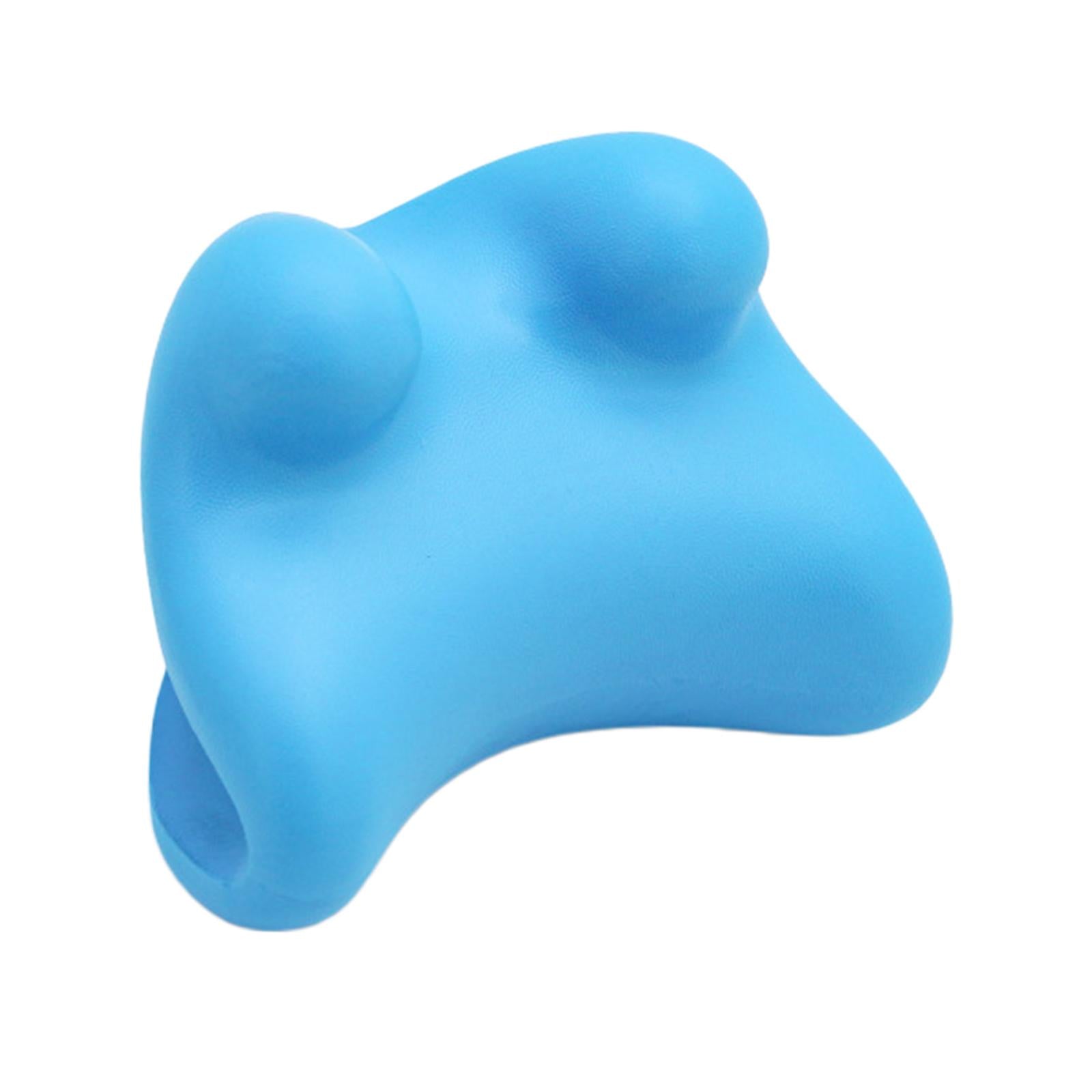 Neck Shoulder Relaxer for Pain Relief Stretcher Massager 2 Point Blue