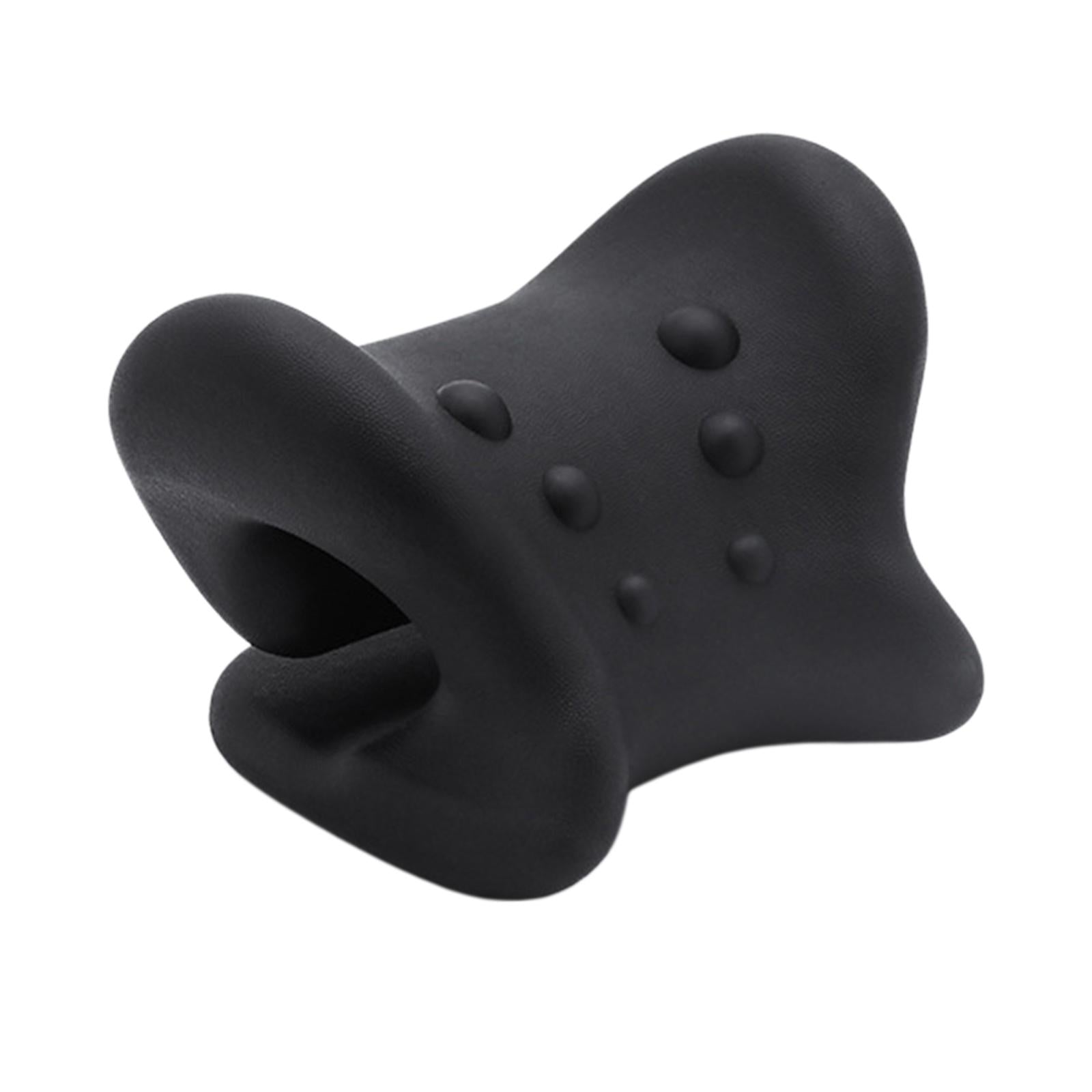 Neck Shoulder Relaxer for Pain Relief Stretcher Massager 6 Point Black