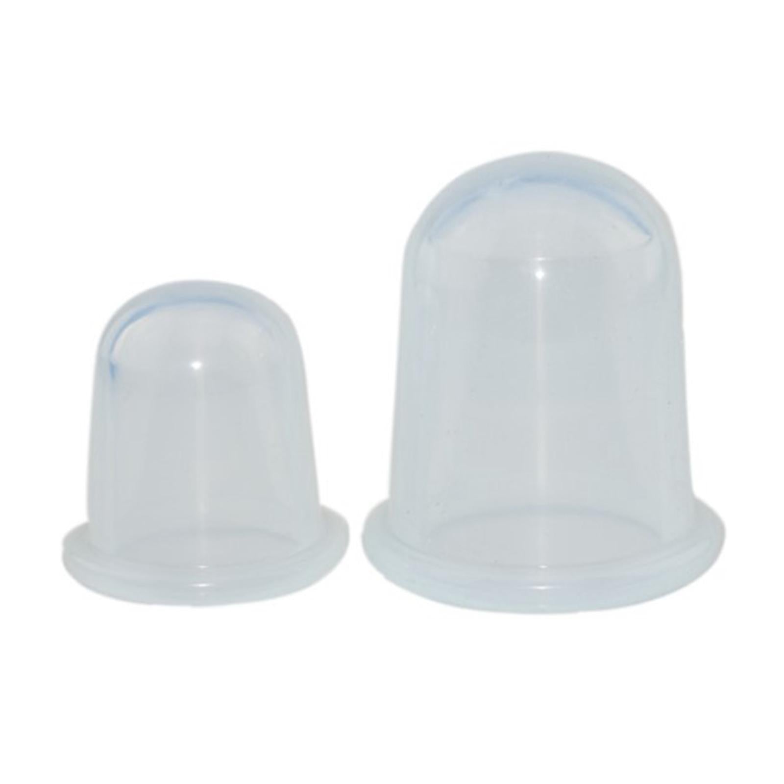 Silicone Cupping Cups Salon Home Eye Back Leg Message &Storage Bag Clear