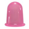 Silicone Cupping Cups Salon Home Eye Back Leg Message &Storage Bag Pink