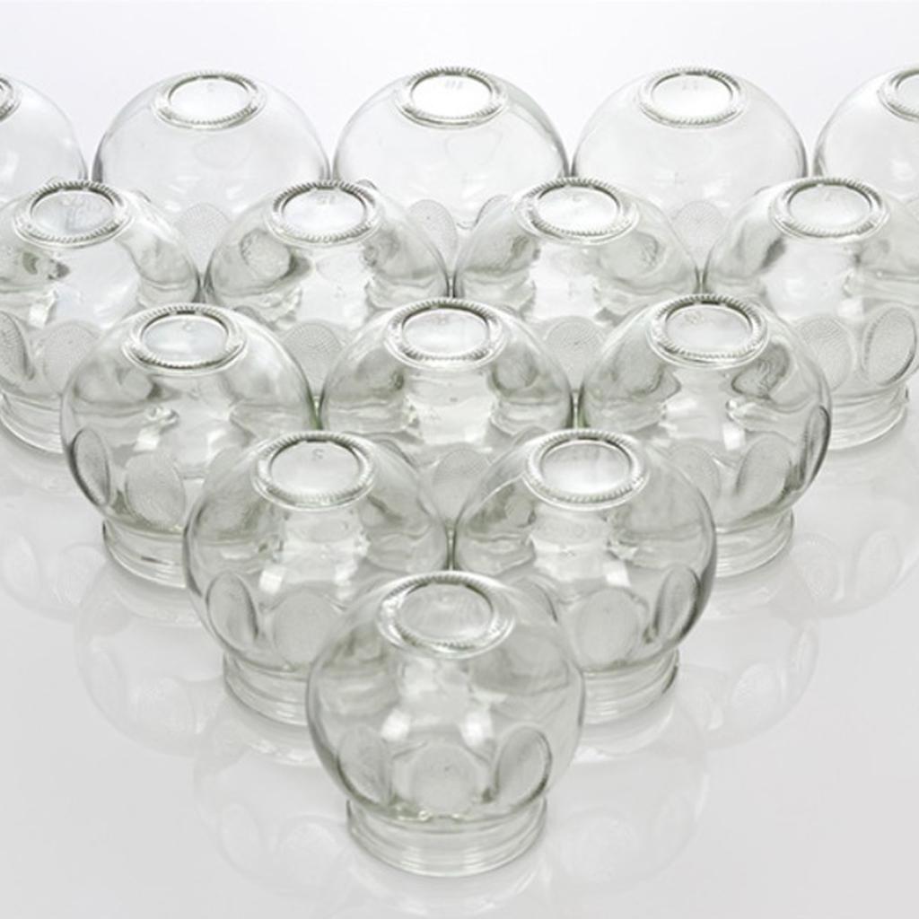 Professional 8pcs Glass Cupping Therapy Set Jars Glass Fire Cupping  No.5