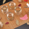 Professional 8pcs Glass Cupping Therapy Set Jars Glass Fire Cupping  No.1