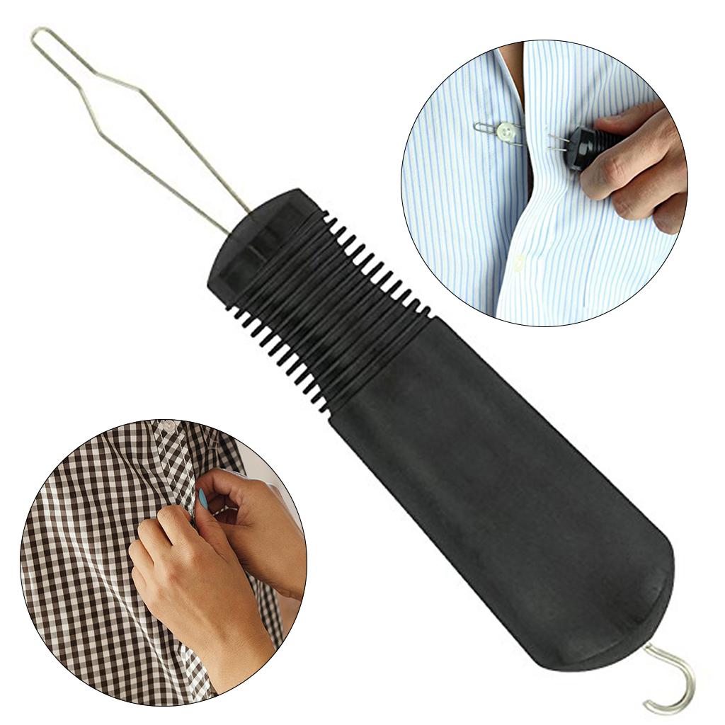 Button Hook Zipper Pull Helper Dressing Aid Assist Device Tool For Arthritis