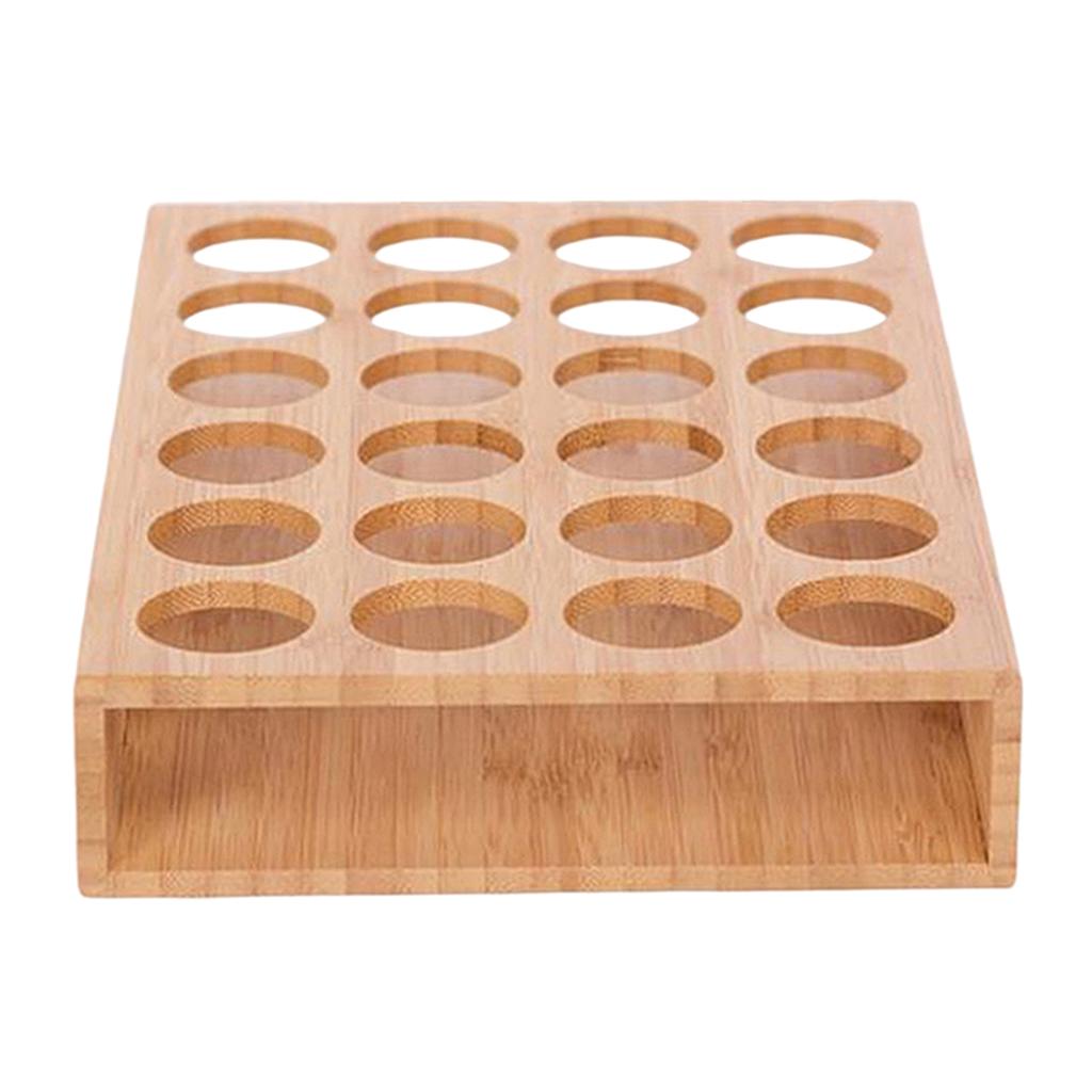 6/24 Grids Nail Polish Essential Oil Storage Box for Storage Presentation 24 grid bracket