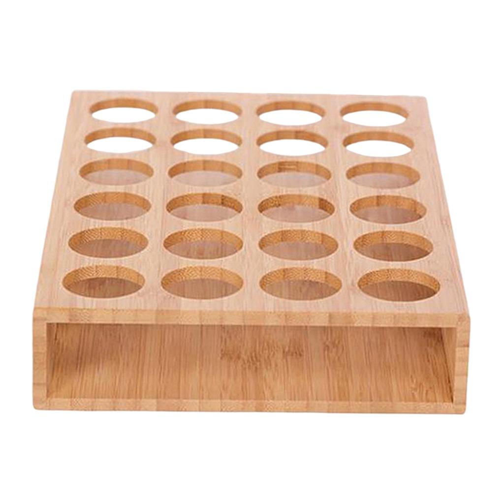 6/24 Grids Nail Polish Essential Oil Storage Box for Storage Presentation 24 grid bracket