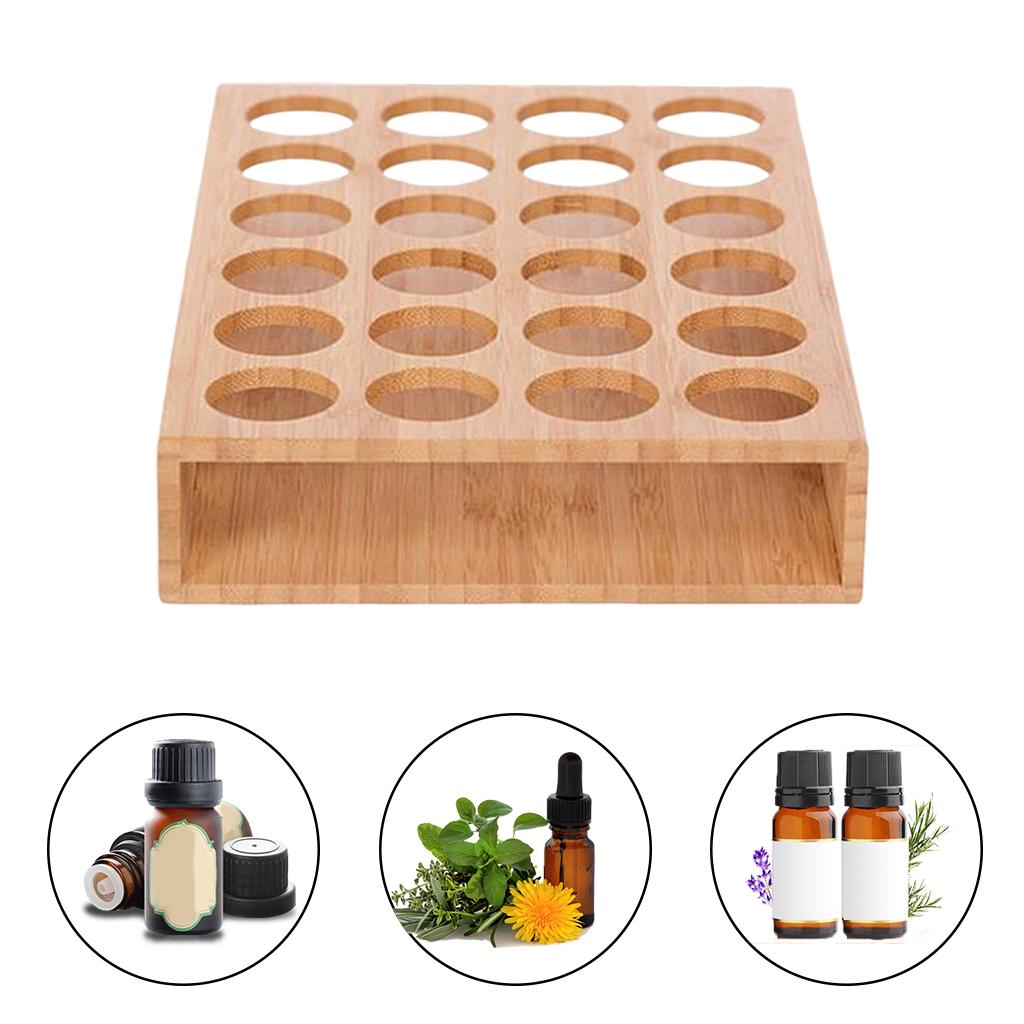 6/24 Grids Nail Polish Essential Oil Storage Box for Storage Presentation 24 grid bracket