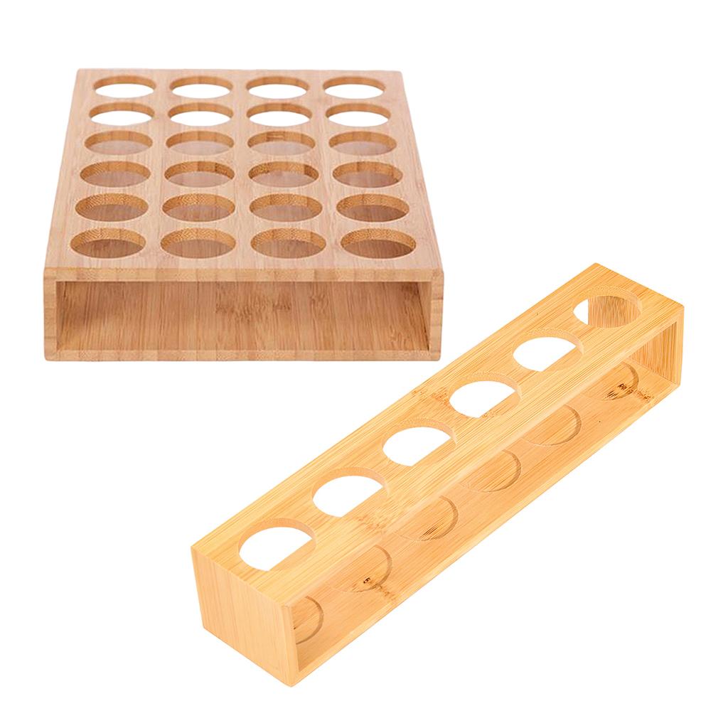 6/24 Grids Nail Polish Essential Oil Storage Box for Storage Presentation 6 grid bracket