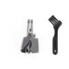 Stainless Steel Manual Nose Shaving Hair Clipper Trimmer Tool Care Silver