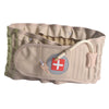 Adjustable Lumbar Inflatable Traction Belt Back Brace  Khaki Size XL