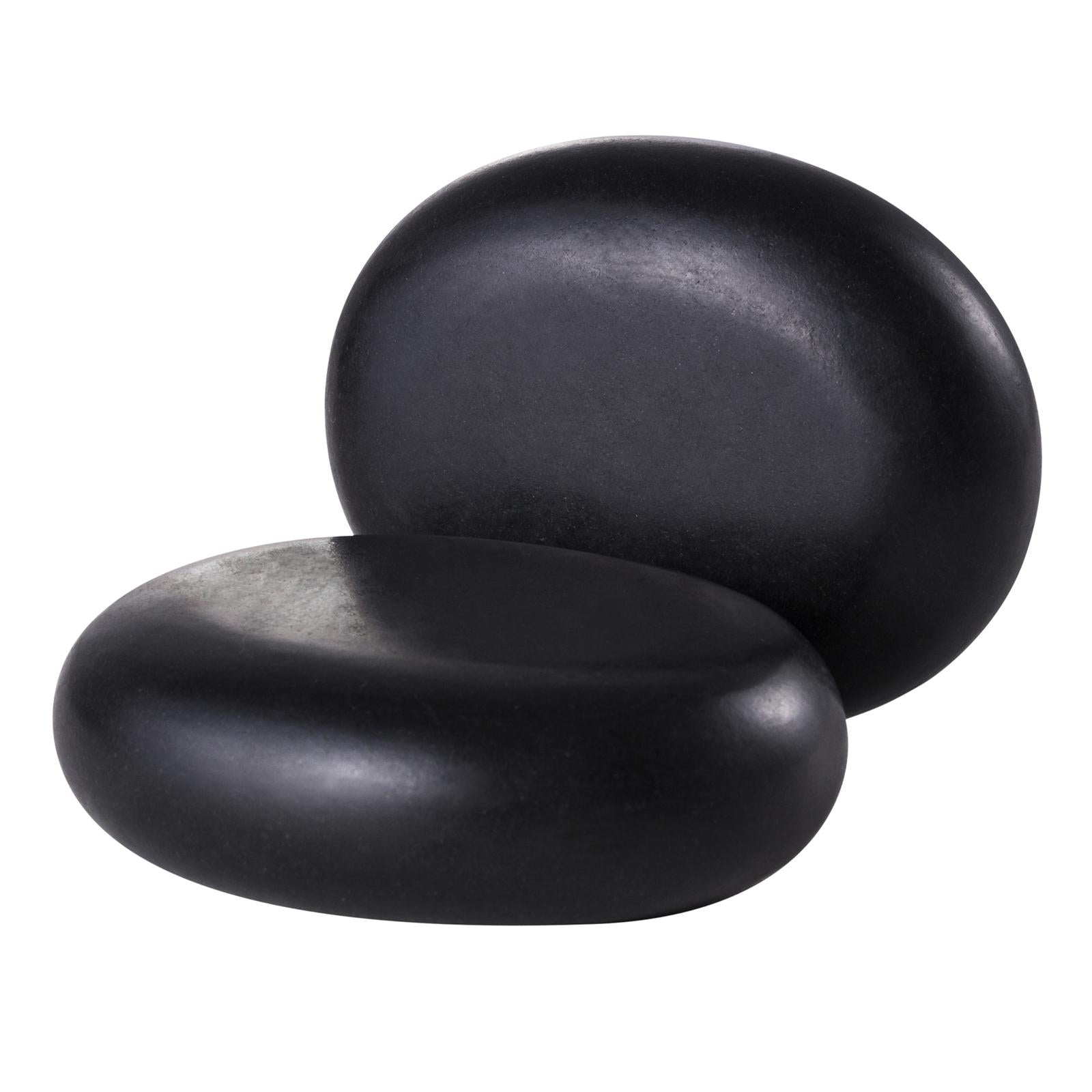 Natural Facial Spa Therapy Massage Stones Pain Relief Hot Stone 11.5x7.5x3cm