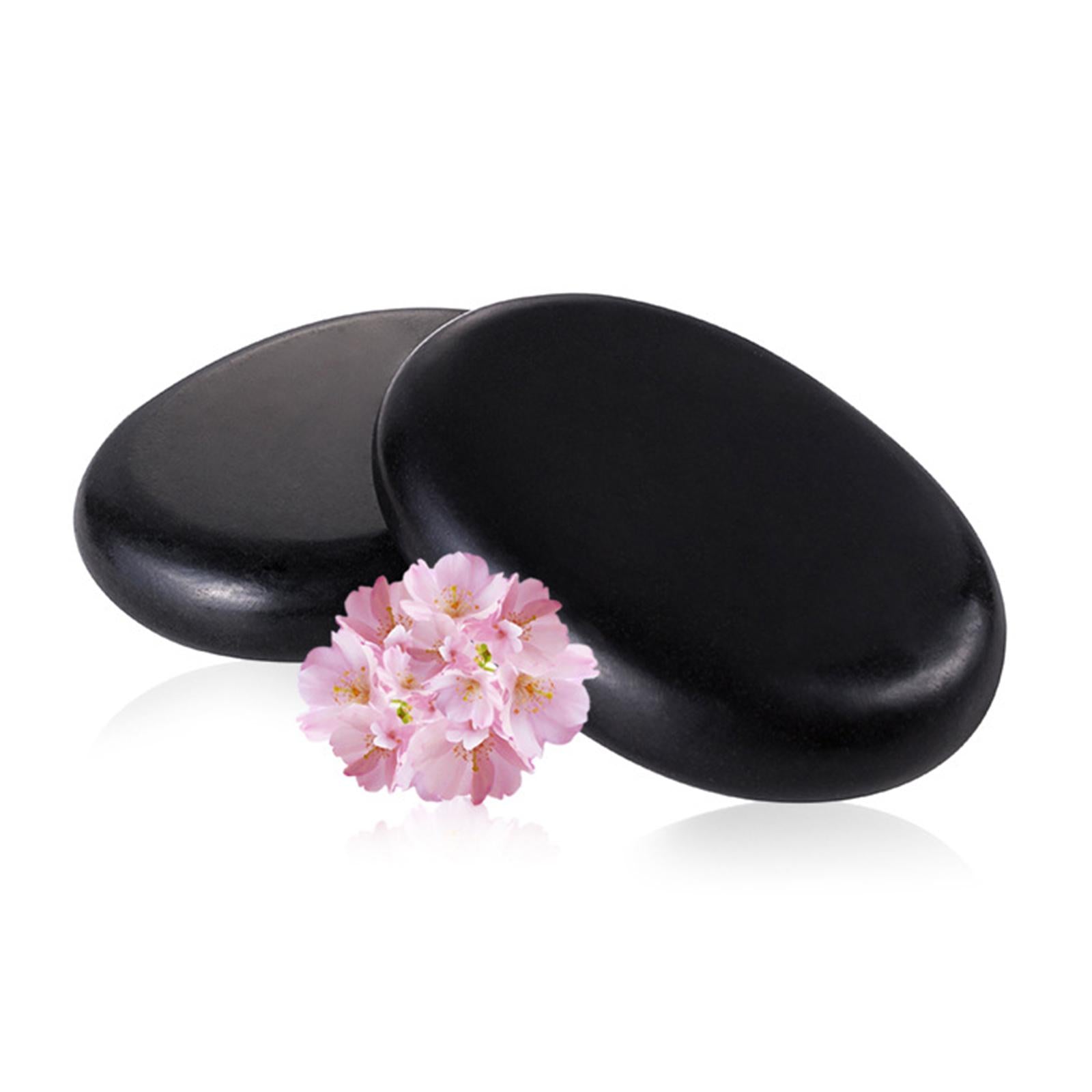 Natural Facial Spa Therapy Massage Stones Pain Relief Hot Stone 11.5x7.5x3cm