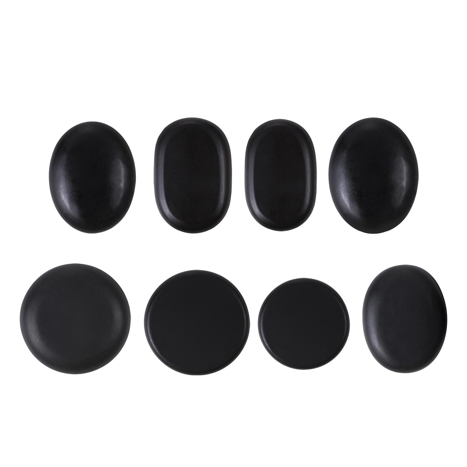 Natural Facial Spa Therapy Massage Stones Pain Relief Hot Stone 5x6x1.5cm