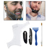 5 in 1 Mustache Beard Shaper Template Comb Set for Perfect line up & Edging