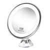 10X Magnifying Makeup Mirror Magnification LED Light Cosmetic Mirror Style 1