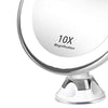 10X Magnifying Makeup Mirror Magnification LED Light Cosmetic Mirror Style 1