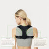 Adjustable Upper Back Posture Corrector for Men Women  S Chest 70-85cm