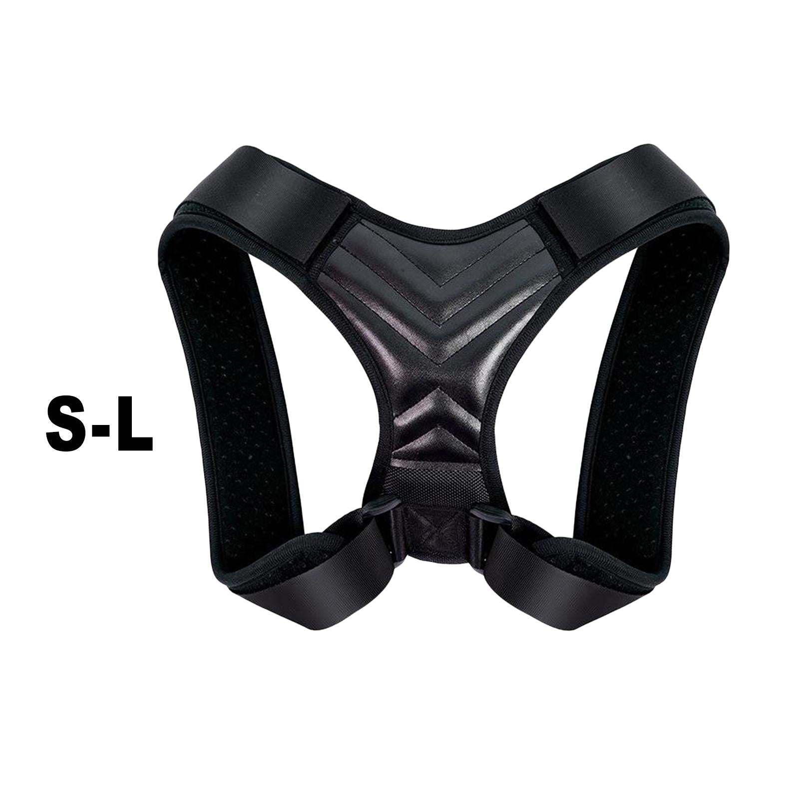 Adjustable Upper Back Posture Corrector for Men Women  S Chest 70-85cm