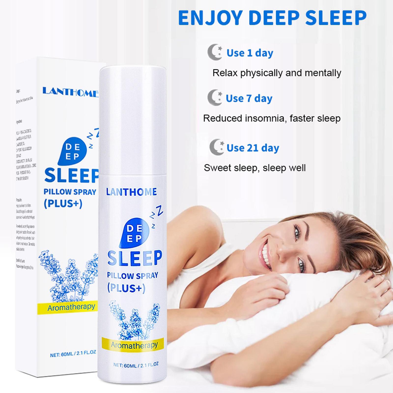 Deep Sleep Pillow Spray Natural Aromatherapy Lavender Relax Stress Relief