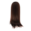 24.8 inch Cosmetology Mannequin Head Hairdresser Training Head  Brown