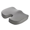 Memory Foam Coccyx Tailbone Seat Cushion Orthopedic Chair Pillow Gray