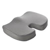 Memory Foam Coccyx Tailbone Seat Cushion Orthopedic Chair Pillow Gray