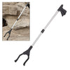 Foldable Reacher Picker Pick Up Tools Gripper Extender Grabber Silver Black