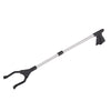 Foldable Reacher Picker Pick Up Tools Gripper Extender Grabber Silver Black