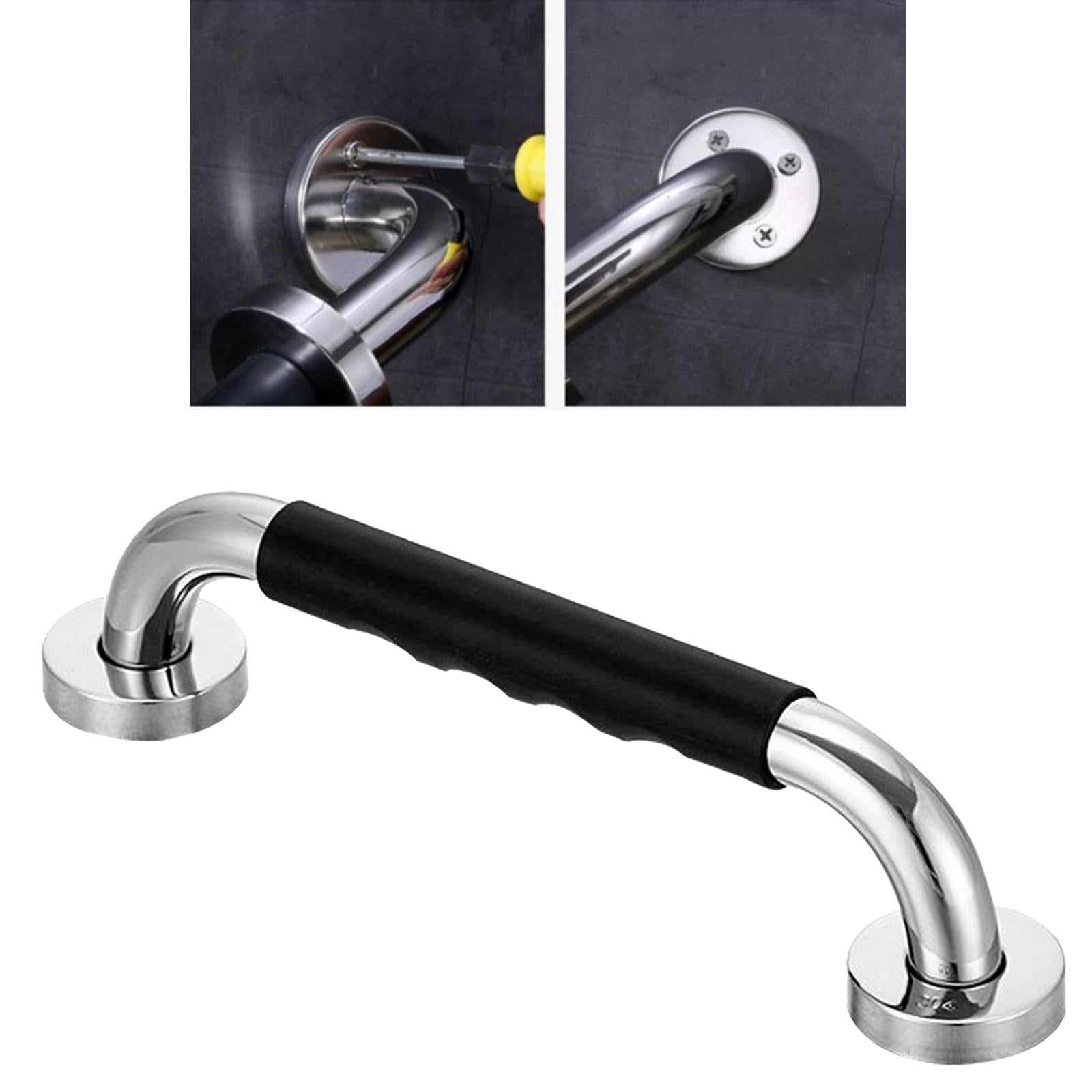 Grab Bar Stainless Steel Bathroom Grab Hand Rail Towel Bar Door Handle 63cm