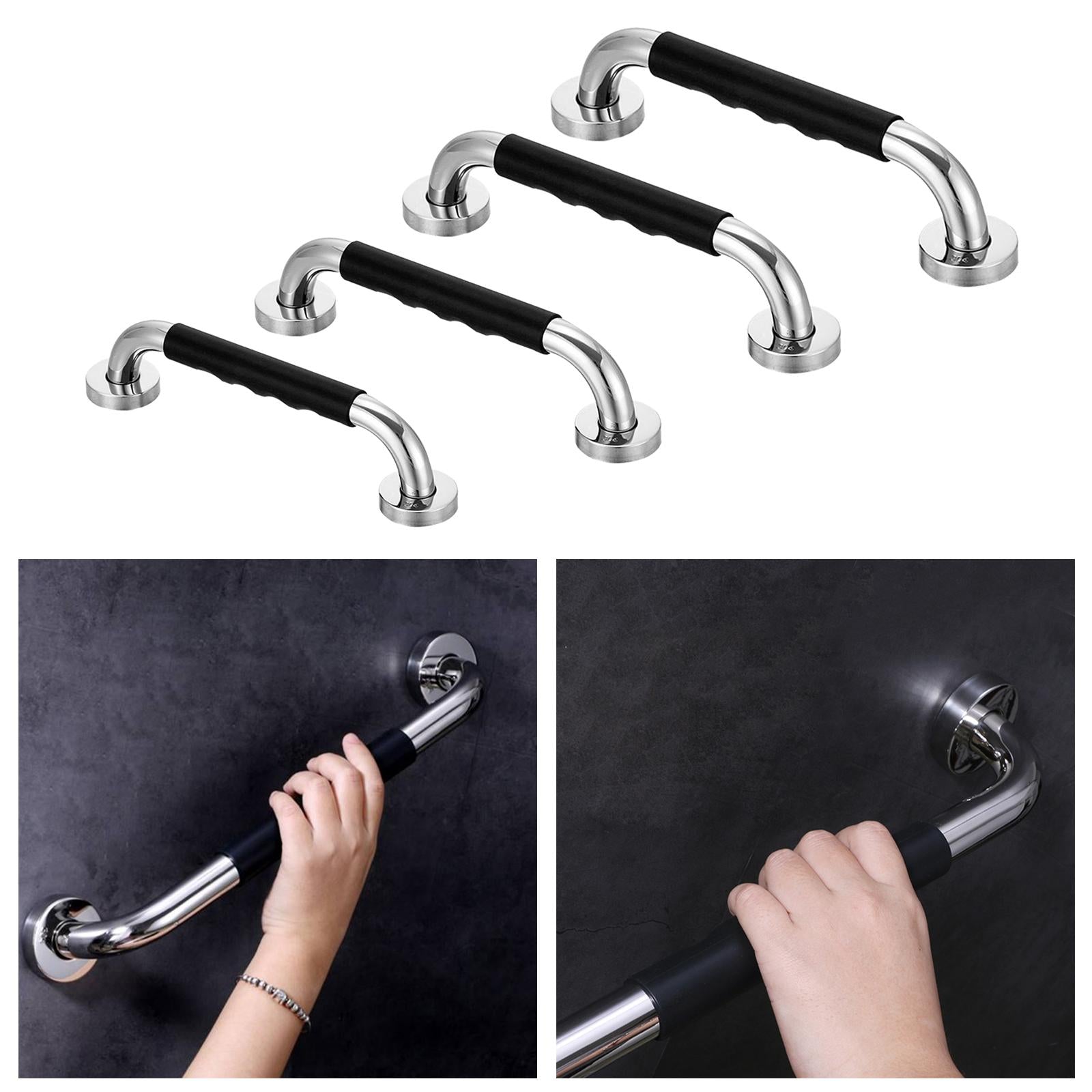 Grab Bar Stainless Steel Bathroom Grab Hand Rail Towel Bar Door Handle 33cm