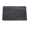 Portable Rechargeable Bluetooth Keyboard 78Keys Spanish for Desktop Black