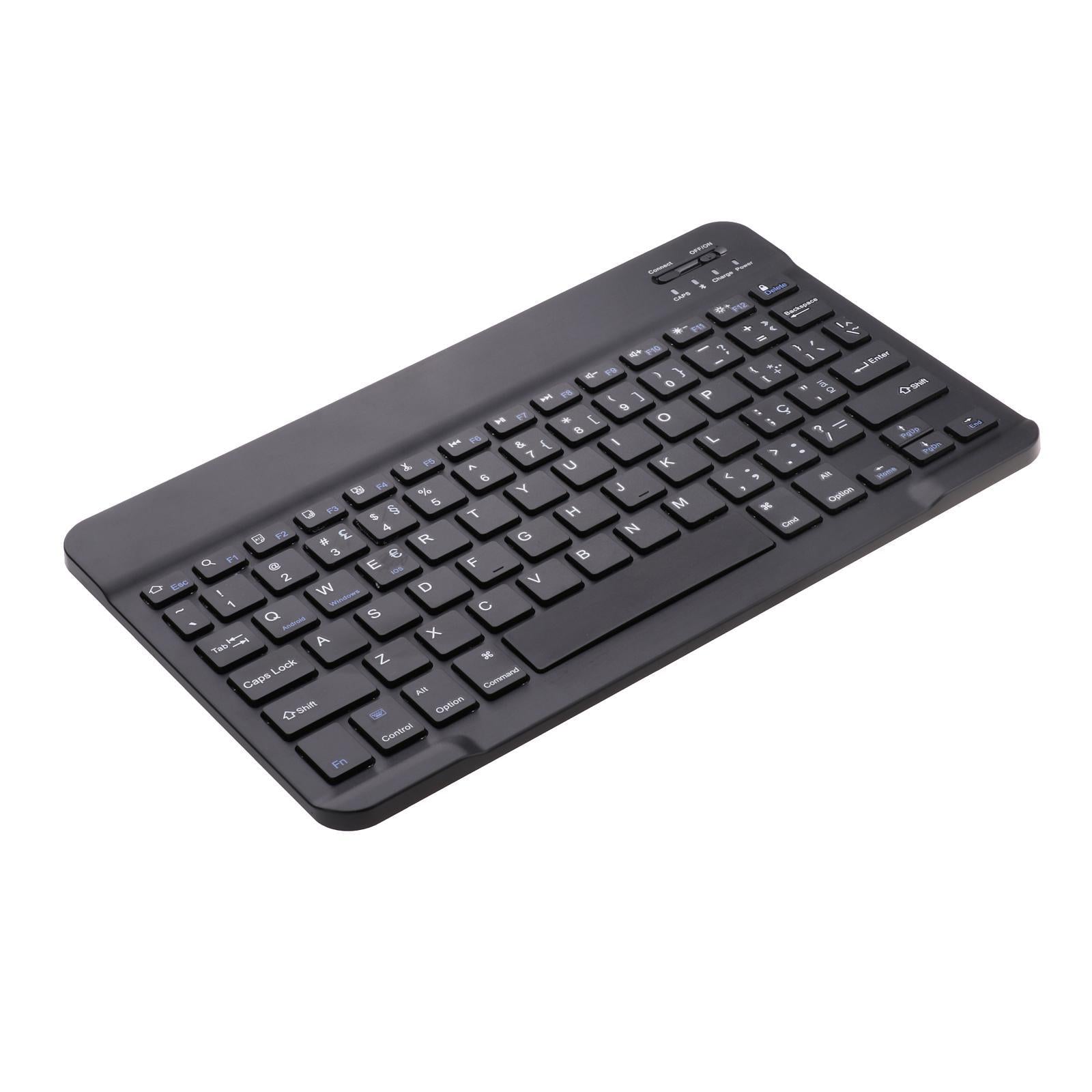 Universal Bluetooth Keyboard with Mouse 78Keys Portuguese for Smartphone