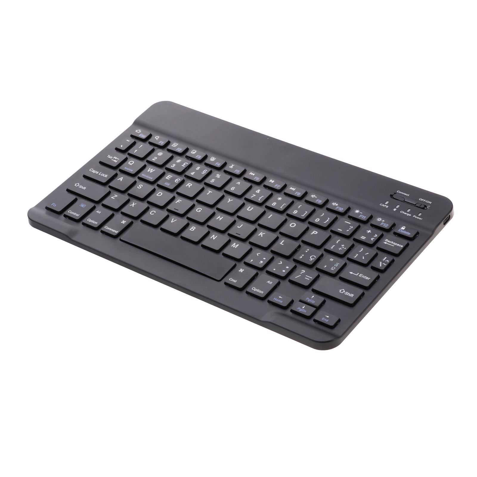 Universal Bluetooth Keyboard with Mouse 78Keys Portuguese for Smartphone