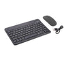 Wireless Bluetooth Keyboard 78Key Russian for Desktop Tablet Phone Black