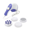 5 Headers Spin Body Massager Relax Spin Tone Slimming Lose Weight Fat Remove