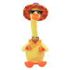 Plush Toy Dancing Duck Record and Speaking Toy Swing Doll A Chinese USB