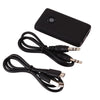 2in1 Bluetooth Transmitter Receiver 3.5mm AUX Adapter for TV PC Car Black