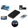 2in1 Bluetooth Transmitter Receiver 3.5mm AUX Adapter for TV PC Car Black