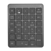 Wireless Bluetooth Number Pad Numeric Keypad 28 Key Digita Keyboard for PC