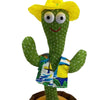 Funny Potted Dancing Cactus Plush Toy Swing Home Tabletop Decor Party Favors Hawaii 120 Songs