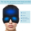 Gel Hot Cold Therapy Headache Migraine Relief Cap For Chemo,Sinus,Neck Wearable Therapy Wrap Stress Pressure Pain Relief Massage