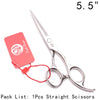 Z1006 5" 5.5" 6" 6.5" 7" 7.5" 8" JP Stainless Hairdressing Scissors Cutting Shears Hair Scissors Grooming Scissors Barber Shears